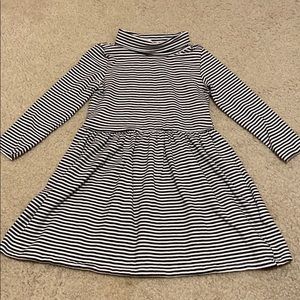 Soft and stretchy turtleneck dress